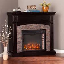 The fireplace isn't the focal point of the room. Corner Fireplaces Electric Fireplaces The Home Depot