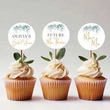 Bridal Shower Cupcake Wrappers