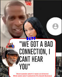 STILL PLAYA PRIME! Deion Sanders ABRUPTLY ENDS Interview Over Karrueche  Questions. Karrueche Was Spotted In Deion's Recent Documentary Surrounding  His Cancer Recovery #deionsanders #karrueche