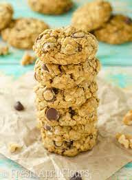 Oatmeal Chocolate Chip Walnut Cookies Recipe Chocolate Chip Walnut Cookies Oatmeal Chocolate Chip Cookies Chocolate Chip