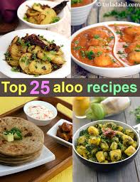 Potato gratin with rosemary crust Top 25 Aloo Recipes Potato Recipes Indian Aloo Recipes Tarladalal Com