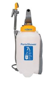 Hozelock Portable Shower With Hand Pump Very Affordable And Perfect Camper Van Shower Option For Van Portable Camping Shower Camping Shower Camper Van Shower