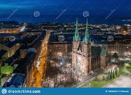 Family and friends gather on beaches all around the island to celebrate the birth of saint john the baptist. Helsinki Finlandia Iglesia De San Juan Iglesia De Estilo Gotico Viajes En Helsinki La Union Europea Vista Aerea De Helsinki En Imagen De Archivo Imagen De Afuera Escandinavia 169266447
