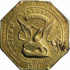 This is a prime example of how a gold coins value can be different in the market as opposed. World Coins Gold Coins Silver Coins Coin Collecting As An Investment 50 Dollar Gold Piece Of Augustus Humbert 1851 Gold Coins Coins Gold Piece
