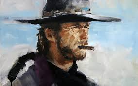 May 27, 2021 · look inside clint eastwood's $9.75m pebble beach estate clarence tantau, a prominent san francisco architect, designed the home in the 1920s and is responsible for its spanish farmhouse style. Hd Wallpaper Clint Eastwood Painting Art Actor Cigar Western Wallpaper Flare
