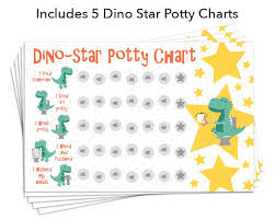 Printable animal train english potty training chart. Dinosaur Potty Training Reward Chart With Stickers Potty Chart Potty Chart Potty Time Chart Potty Sticker Chart Paper Party Supplies Stickers Labels Tags
