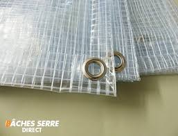 Bache Serre De Jardin 400g M Pvc 2 1x3m Bache Transparente Armee Pour Serre Serre Tunnel