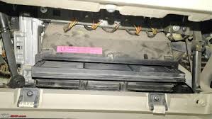 Can you use a vacuum cleaner to clean a cabin air filter? Diy Cleaning The Cabin Air Filter Of The Mahindra Quanto Xylo Team Bhp