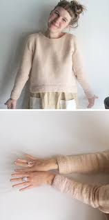 Easy baby sweater knitting pattern for beginners. My First Sweater Marlee Grace Fringe Association