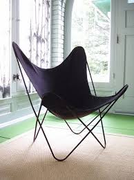 Craigslist Find One Down One To Go Butterfly Chair Chair Leather Chair With Ottoman