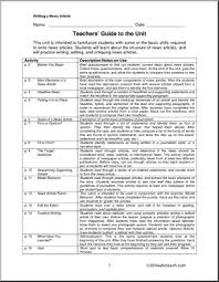 Newspaper Printables And Worksheets Page 1 Abcteach High School Writing Freewriting Middle School
