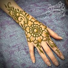 Flower Henna With Shading Www Jamilahhennacreations Com Henna Mehndi Jamilahhennacreations Ctart Ctarti Flower Henna Henna Tattoo Designs Henna