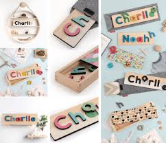 Find great deals on ebay for personalized childrens name. Tinyme Personalised Name Puzzle Review Giveaway We Made This Life