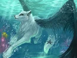 Elemental Wolves Anime Drawings I recreate rejected version one of my client's request. elemental wolves anime drawings