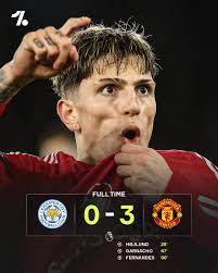 Man United get a BIG win in Leicester and climb up to 13th