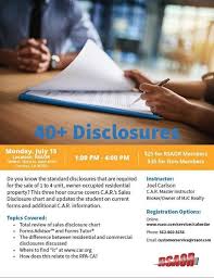 40 Plus Disclosures At Rancho Southeast Association Of