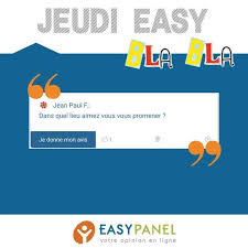 Le temps que vous passez sur ces questionnaires est indemnisé directement en euros sur votre compte avispanel.; Easypanel Home Facebook