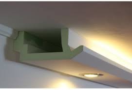 Downlights die wand direkt beleuchte Led Stuckleisten Fur Indirekte Beleuchtung Von Wand Und Decke Bendu