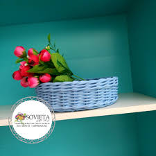 Kini anda sudah memiliki bagian awal keranjang. Rotan Keranjang Bulat Mini Pajangan Shabby Chic Keranjang Bunga Pernak Pernik Dll Shopee Indonesia