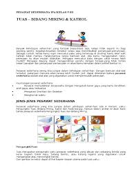 B atau a/b dengan a dan b merupakan dua besaran yang memiliki satuan yang sama. Pesawat Sederhana Mi Muh Mujur Lor