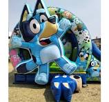 Maison gonflable Bluey Bounce House Bluey Slide Combo ...