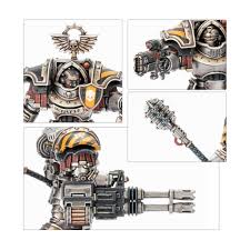 Horus Heresy : Legiones Astartes - Cataphractii Terminators with Volkite  Chargers and Power Mauls - Boutique Philibert EN