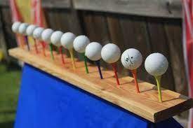 The idea is it forces the shooter used to thinking and shooting rather than punching holes in paper. Image Result For Cheap Shooting Target Ideas Fall Festival Games Festival Games Carnival Birthday Parties