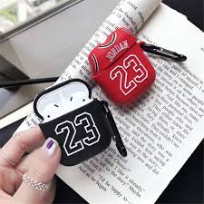 Jordan 23 Silicone Case Cover For Airpods In 2020 Airpod Case Earphone Case Case