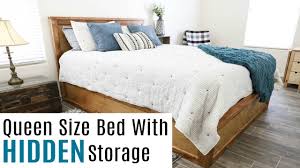 How To Build A Queen Size Storage Bed Addicted 2 Diy This is a very sturdy frame made from wood and metal legs. how to build a queen size storage bed