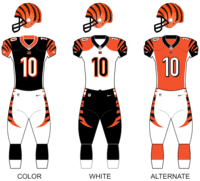 Rgb, cymk for print, hex for web and the dallas cowboys pantone colors can be seen below. Cincinnati Bengals Wikipedia
