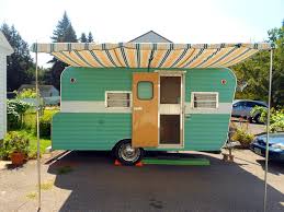 Happy Camper Mobile Art Gallery Progress In 2020 Mobile Art Camper Art Camper
