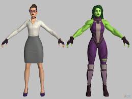 Now that fortnite has partnered up with marvel, there are many new challenges. Fortnite Jennifer Walters And She Hulk By Vasiaklimov On Deviantart