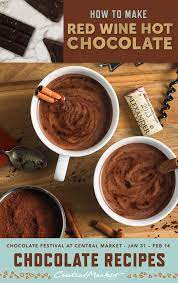 Red Wine Hot Chocolate Our Two Favorite Things Together At Last Red Wine Hot Chocolate Hot Chocolate Hot Chocolate Cocktail
