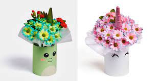 Tesco plants and flowers in store. Tesco S Dinosaur And Unicorn Mother S Day Bouquets Entertainment Daily