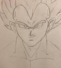 Goku drawing ball drawing dragon pictures pictures to draw anime drawings sketches easy drawings chihiro cosplay arte horror. First Attempt At Drawing Vegeta And First Time Using A Mechanical Pencil Dbz