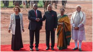 Address by president cyril ramaphosa to the joint sitting of parliament on south africa's economic reconstruction and recovery plan. With Sa President Cyril Ramaphosa S Presence At Republic Day India Consolidates Ties With African Continent