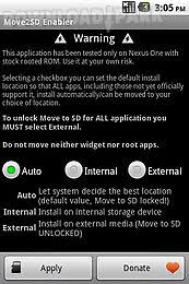 User rating for apps 2 sd (move app 2 sd): Move 2 Sd Enabler Android App Free Download In Apk