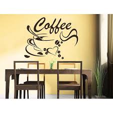 coffee beans coffee cup decal cafe