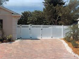 Vinyl fences rely on an interlocking component system. Pvc Vinyl Fence Usa Fence Florida S Fence Contractor