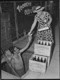 Maitland Flood Appeal Button Sellers 4 March 1955 Beer Images Australia History Hunters