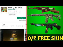 Unique skins in pubg mobile are not easily accessible in the standard crate opening. Free Guns Skin In Pubg Mobile Secret App To Get Free Guns Skin How To Get Free Gun Skin In Pubg Youtube