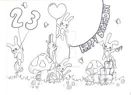 Making one direction longer than the other. Cute Sk H Happy Birthday Drawing Novocom Top