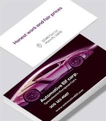 (3.5x2 in / print ready 300 dpi, cmyk, read more Automotive Business Cards Free Designs Printelf