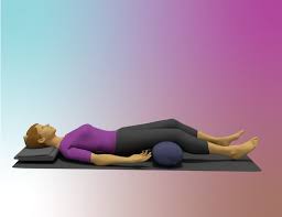Supported Supine Savasana Has Many Health And Posture Benefits To Get Or To Be Assisted Into A Proper Position Is A Challenge For All But Even More So For Individuals With Disabilities