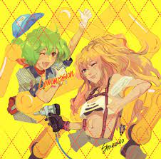 sheryl and ranka イラスト マクロス