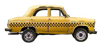 Image result for Taxi Cab Federal Yellow 1956 Taxi