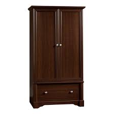 Sauder cherry desk coordinates with a variety of décor. Sauder Palladia 411843 Bedroom Door Armoire Corner Furniture Armoires