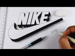 The draw 3d letters step by step sampled below includes step by step examples for each letter. How To Draw Nike Logo 3d Step By Step Easy For Kids Youtube Nike Logo Nike Drawing Tutorials For Kids
