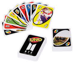 The uno card game is pretty easy to find in stores or online. Bts Uno By Mattel Barnes Noble
