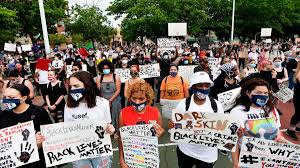 Huge peaceful rallies have taken place across the us against racism and police brutality on the 12th day of protests sparked by the death of george floyd. George Floyd Protests Photos From Minneapolis Atlanta New York And More Vox